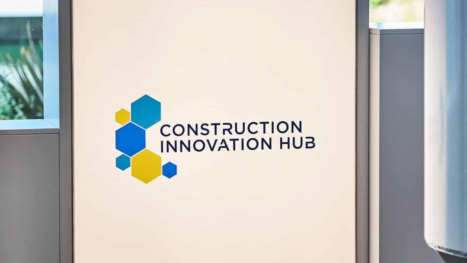 Construction Innovation Hub Sign