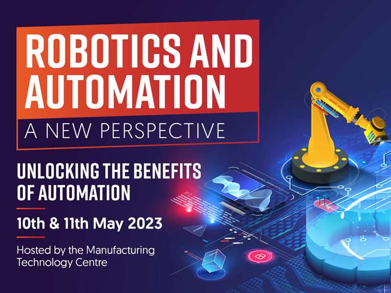 Conference to help industry reap the benefits of automation and robotics News Image 1